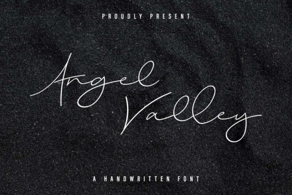 Angel Valley: The Romantic Script Font for Campaigns