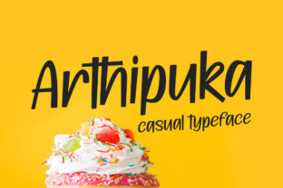 Arthipuka: The Playful Handwritten Font for Marketers