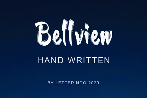 Bellview: A Cute Handwritten Font for Brand Identity