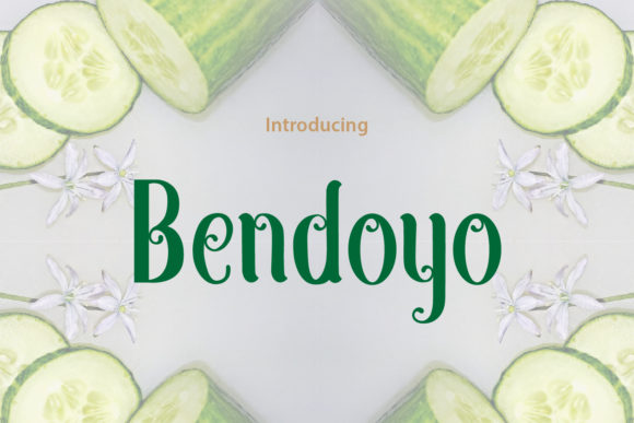 Bendoyo: A Versatile Script Font for Editorial Design