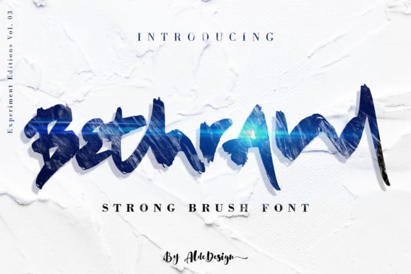 Bethrand: A Quirky Handwritten Font for Modern Branding