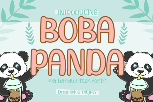 Boba Panda: A Whimsical Handwritten Font Review