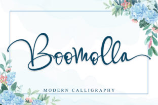 Boomolla: A Modern Handwritten Font for Web Design