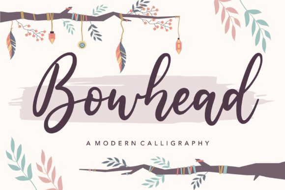 Bowhead: A Charming Script Font for Brand Identity