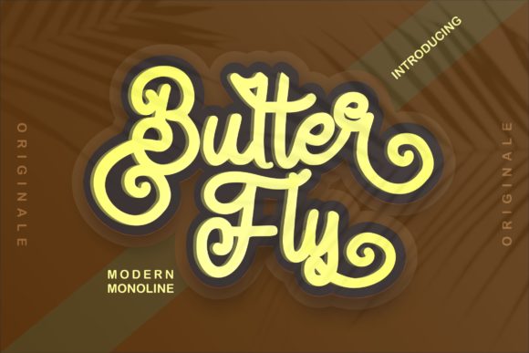 Butter Fly: A Handwritten Font for Small Business Branding