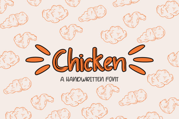 Chicken: A Sweet Handwritten Font for Makers