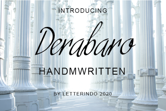 Derabaro: A Magical Script Font for Elegant Branding