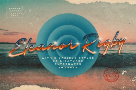 Eleanor Rigby: A Vintage Handwritten Font for Crafters