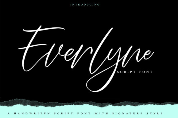Everlyne: The Elegant Script Font for Your Brand