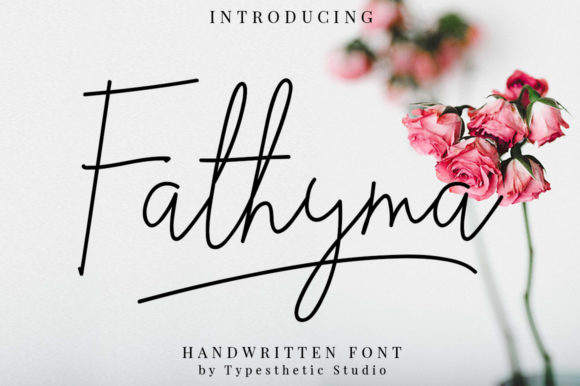 Fathyma: The Elegant Script Font for Your Brand