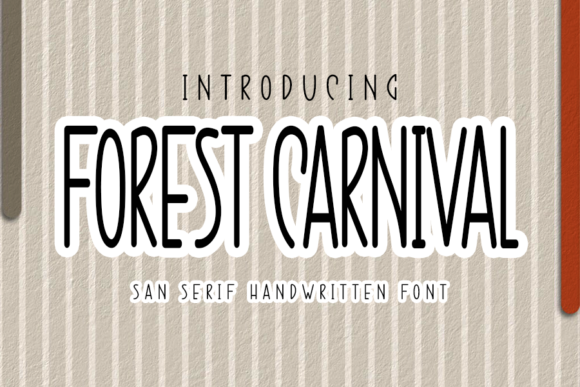 Forest Carnival: A Whimsical Font for Web Design