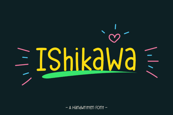 Ishikawa Font Review: A Sweet Handwritten Typeface for Branding