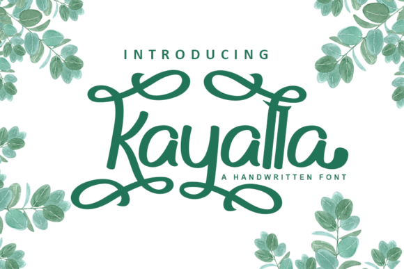 Kayalla: A Premium Handwritten Font for Brand Identity