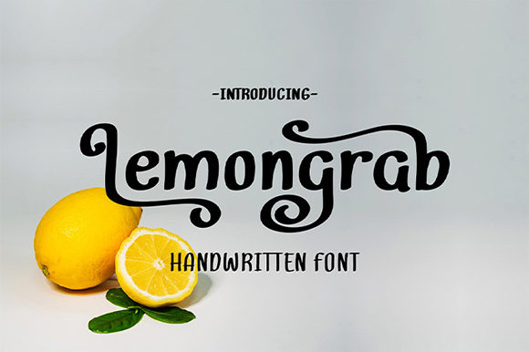 Lemongrab: A Handwritten Font for Modern Web Design