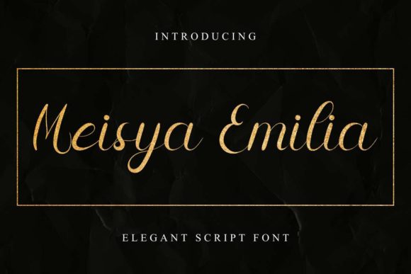 Meisya Emilia: The Handwritten Font for Polished Brands