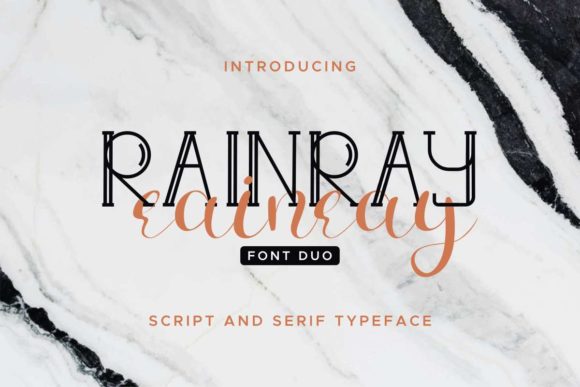 Rainray: A Versatile Duo Font for Web Design