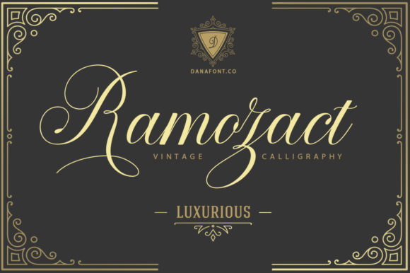 Ramozact: The Elegant Handwritten Font for Crafters