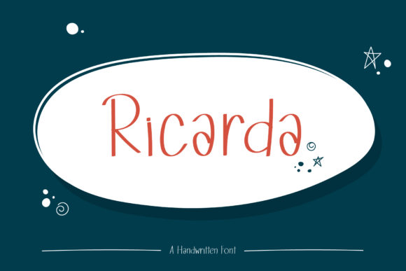 Ricarda: A Handwritten Font for Modern Web Design