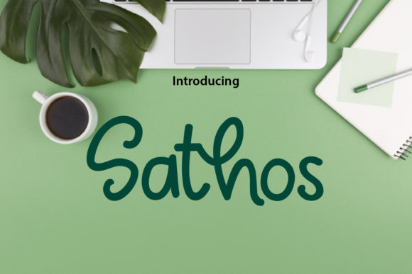 Sathos: A Versatile Handwritten Font for Marketers