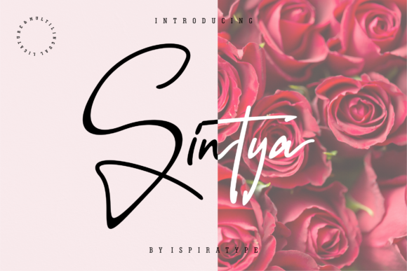 Sintya: The Handwritten Font for Polished Brand Identity