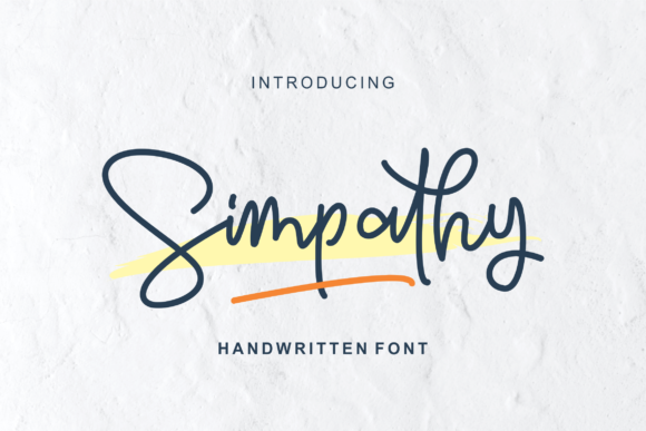 Sympathy Font: A Modern Script for Web Design