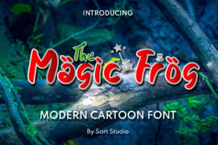 The Magic Frog: A Playful Font for Brand Identity