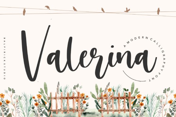 Valerina: A Magical Handwritten Font for Web Design