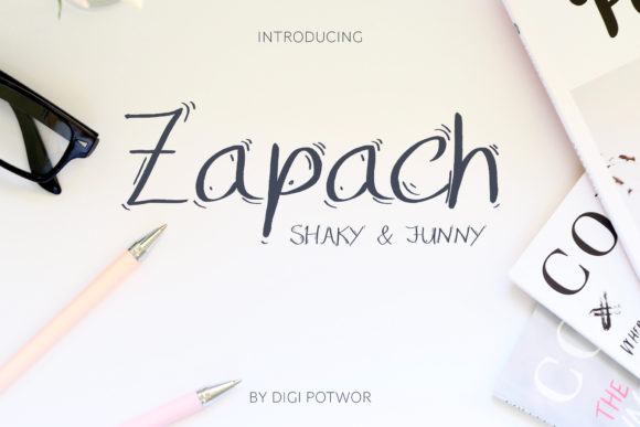 Zapach: A Friendly Handwritten Font for Web Design